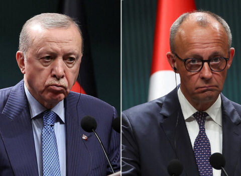 Ərdoğan Fridrix Mertsi danlandı