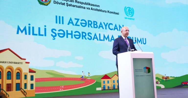 III Azərbaycan Milli Şəhərsalma Forumunun Xankəndi şəhərində açılış mərasimi baş tutdu
