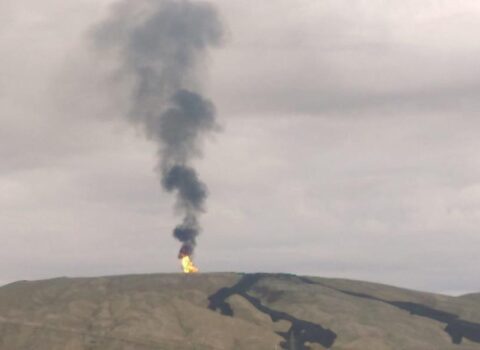 Vulkanda baş vermiş püskürmənin aktivliyi hazırda dayanıb