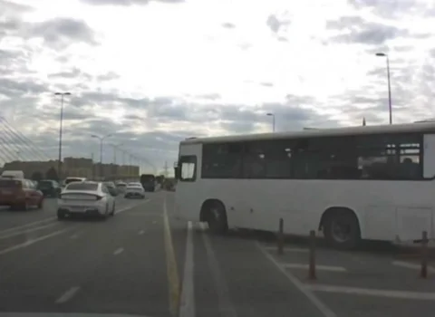 Sərnişinləri təhlükəyə atdı, qurumlar hərəkətə keçdi