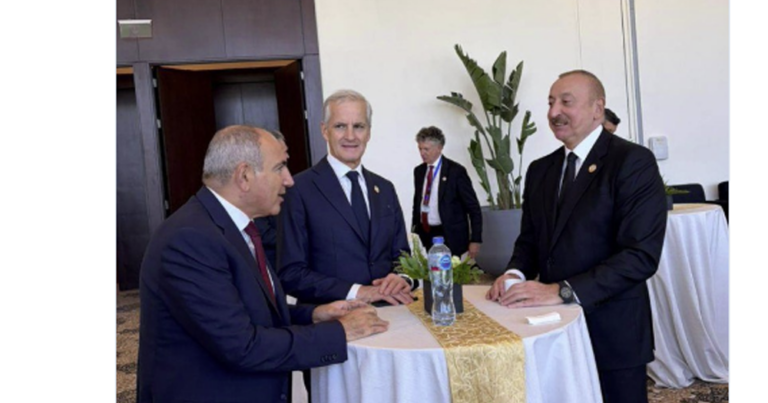 Misirdə Əliyev-Paşinyan görüşündən – Maraqlı foto
