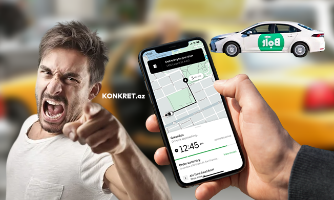 Taksi sürücüsü kart sifarişini götürmürsə, sürücü nə etməlidir? – Çıxış yolu göstərildi