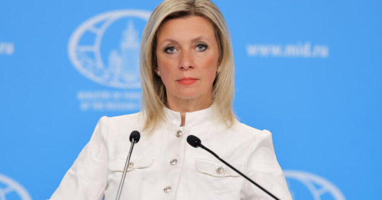 Zaxarova Kiyevi günahlandırdı Zaxarova Kiyevi günahlandırdı