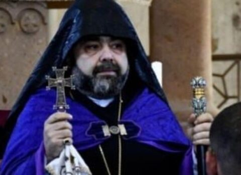 Ermənistanda Araqatsotn yeparxiyasının rəhbəri həbs edilib