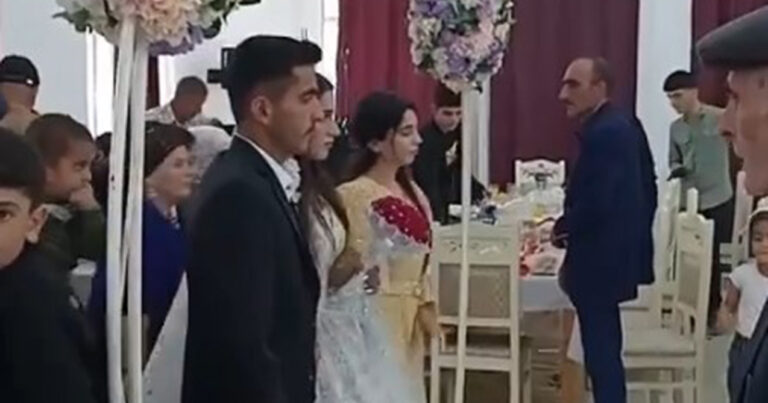 Əfsanənin yasa dönən toyundan görüntülər… – VİDEO