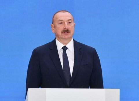 Qəbələdə Zirvə Görüşü başladı: Prezident çıxış etdi