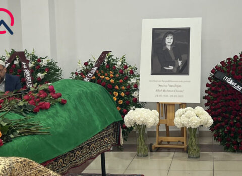 Əminə Yusifqızı ilə vida mərasimi keçirilir – FOTO