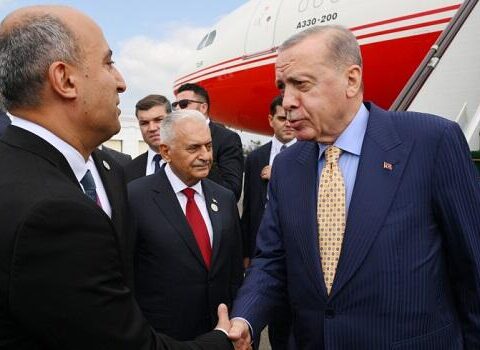 Ərdoğan Azərbaycanda səfərdədir – FOTOLAR