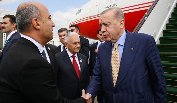 Ərdoğan Azərbaycanda səfərdədir – FOTOLAR