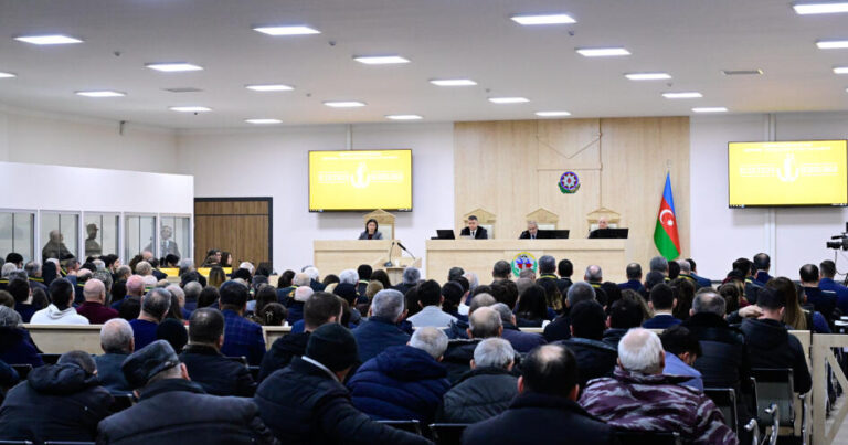 Ermənistan vətəndaşlarının məhkəməsi davam etdirilir Ermənistan vətəndaşlarının məhkəməsi davam etdirilir