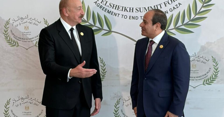 İlham Əliyev Yaxın Şərq Sülh Sammitində iştirak edir – Yenilənib