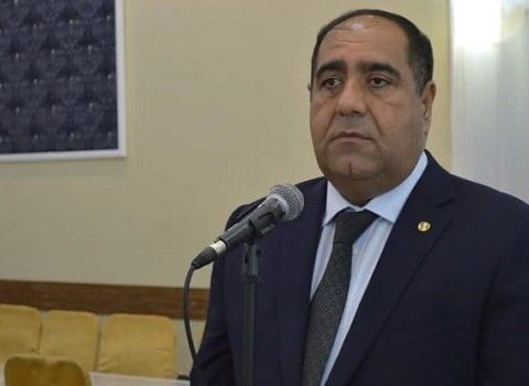 DTX tərəfindən saxlanılan icra başçısının son görüntüləri