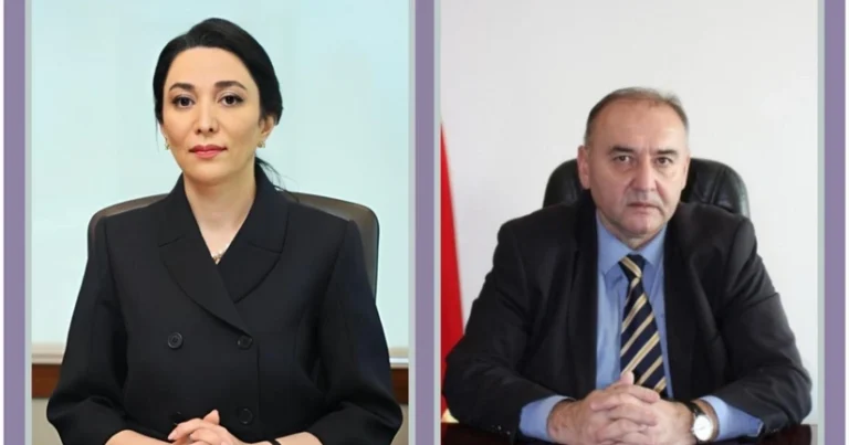 Səbinə Əliyeva monteneqrolu həmkarına müraciət etdi Səbinə Əliyeva monteneqrolu həmkarına müraciət etdi