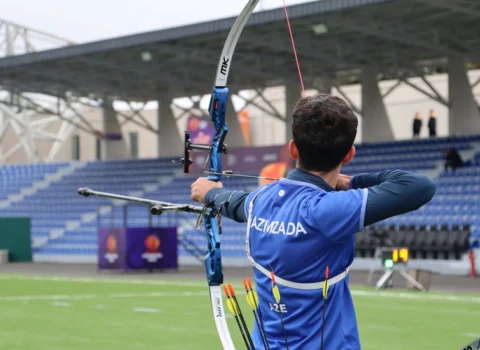 III MDB Oyunları: Xankəndidə kamandan oxatma yarışlarına start verildi – FOTOLAR