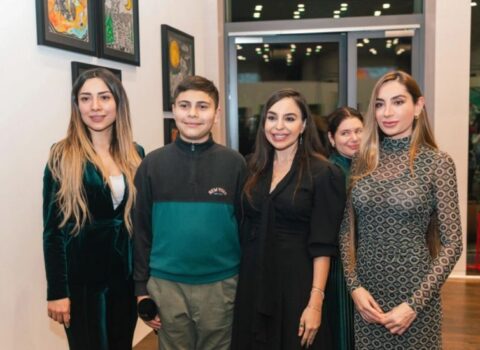 Leyla Əliyeva Berlində MAMA “Ana təbiət” sərgisindən paylaşım etdi