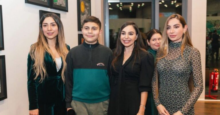 Leyla Əliyeva Berlində MAMA “Ana təbiət” sərgisindən paylaşım etdi