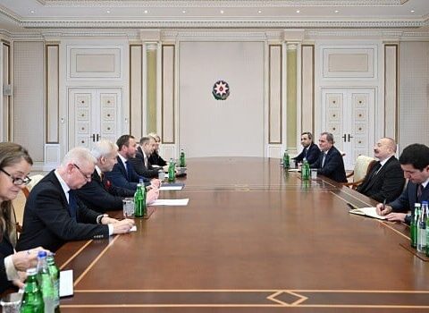 İlham Əliyev Estoniyanın XİN rəhbərini qəbul etdi