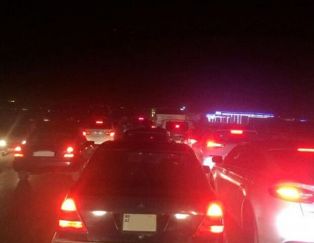 Bakı-Qazax yolu bağlanıb — SƏBƏB