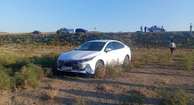 Goranboyda piyadanı vuran avtomobil dərəyə düşüb – YENİLƏNİB