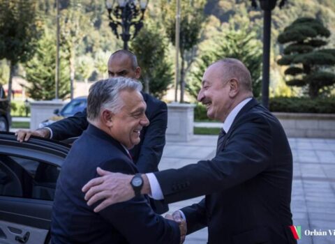 Orban Əliyevlə görüşündən paylaşım etdi