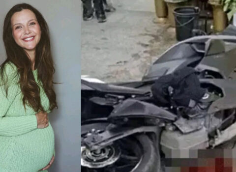 Yeni doğulan qızı ilə qəzaya düşdü