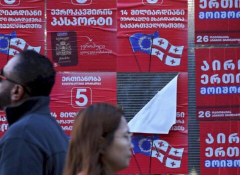 Gürcüstanda bələdiyyə seçkiləri keçirilir