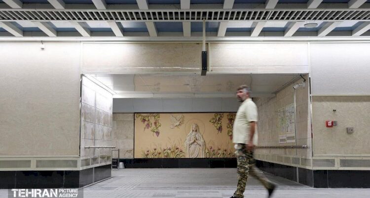 Tehranda “Müqəddəs Məryəm” metrostansiyası açılır – FOTOLAR