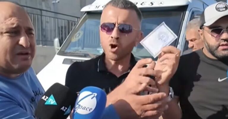 “VÖEN almışıq, vergi veririk” – Avtobus sürücüləri etiraz etdi – VİDEO