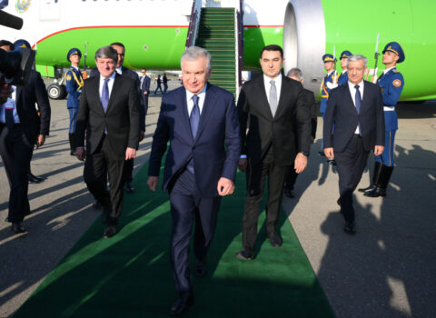 Şövkət Mirziyayev də Qəbələdədir