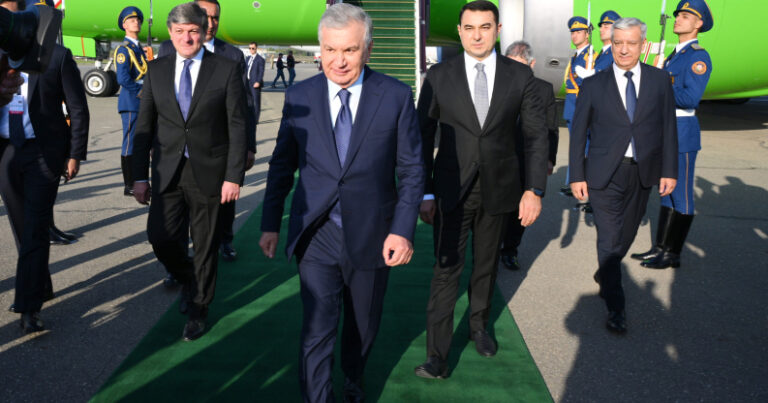 Şövkət Mirziyayev də Qəbələdədir
