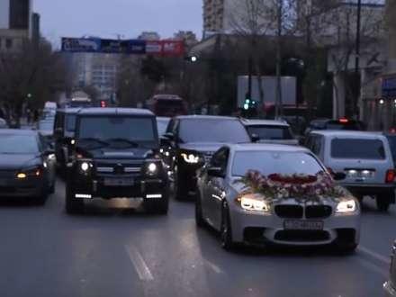 Rusiyada toy kortejində atəş açan azərbaycanlılar… – Video
