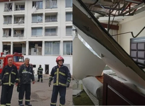 İranda hoteldə partlayış baş verib
