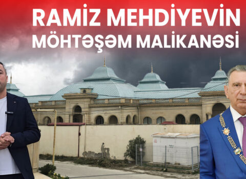 Ramiz Mehdiyevin möhtəşəm malikanəsi – VİDEO/FOTO