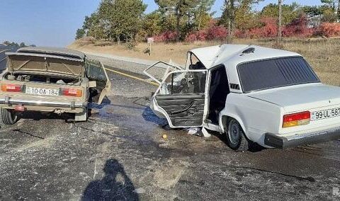 Salyanda ağır qəza: 6 nəfər…