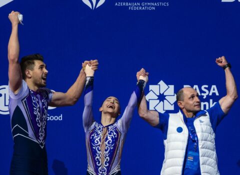 Gimnastlarımız Avropa çempionu olublar – FOTO