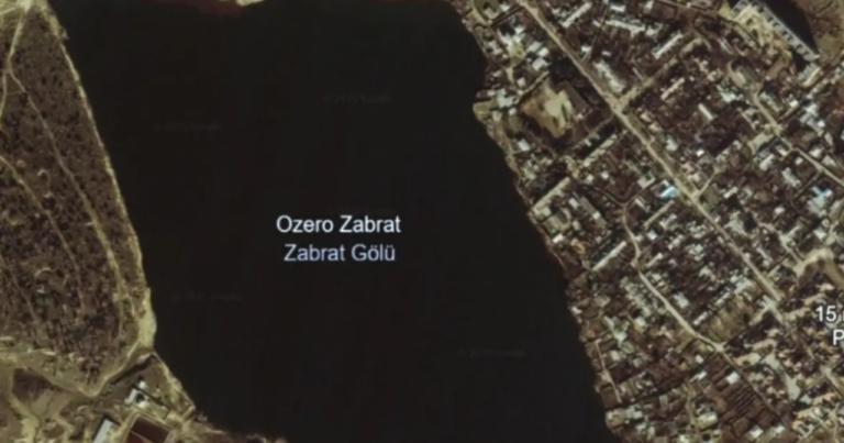 Zabrat gölü son illərdə sürətlə quruyub – FOTO