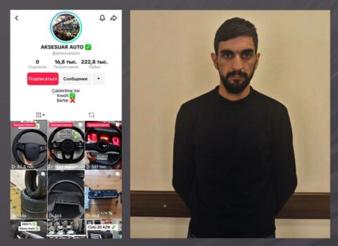 “TikTok”da vətəndaşların pulunu ələ keçirən şəxs saxlanıldı