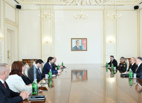 İlham Əliyev Slovakiyanın baş nazirini qəbul etdi – FOTOLAR