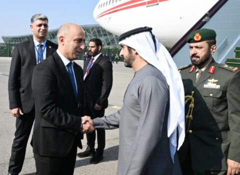 BƏƏ-nin Baş nazirinin müavini Azərbaycana gəldi – FOTOLAR