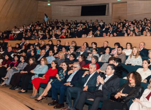 Leyla Əliyeva konsertdə iştirak edib