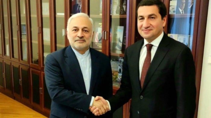 Hacıyev Bakıda Arakçının müavini ilə görüşdü – Foto