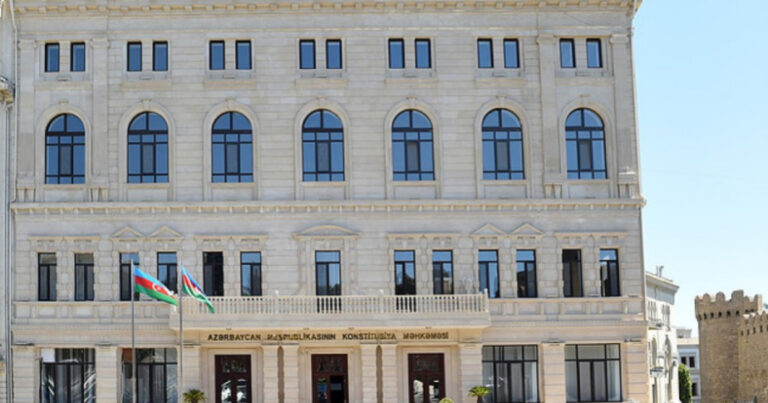 Konstitusiya Məhkəməsindən vacib qərar Konstitusiya Məhkəməsindən vacib qərar