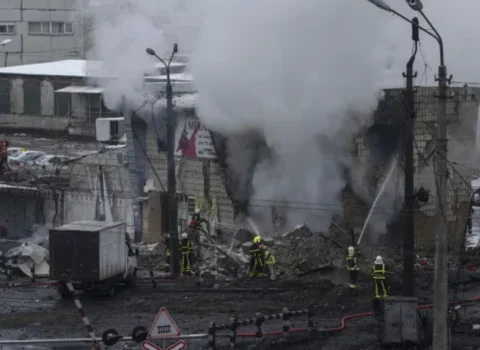 Kiyev işıqsız qaldı