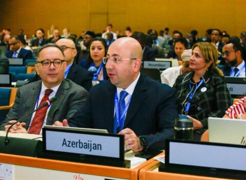 Azərbaycan nümayəndə heyəti UN-Habitat-ın İcraiyyə Şurasının 3-cü sessiyasında iştirak edir – FOTOLAR