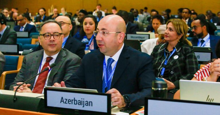 Azərbaycan nümayəndə heyəti UN-Habitat-ın İcraiyyə Şurasının 3-cü sessiyasında iştirak edir – FOTOLAR