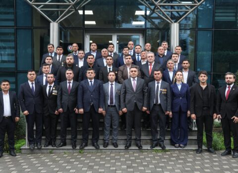 SİMDNX-da Zəfər Gününün 5 illiyi münasibətilə şəhid ailələri, qazilər və Vətən müharibəsi iştirakçıları ilə görüş keçirilib