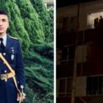 Təyyarə qəzasında şəhid olan baş leytenantın evinə Türkiyə bayrağı asıldı – FOTO