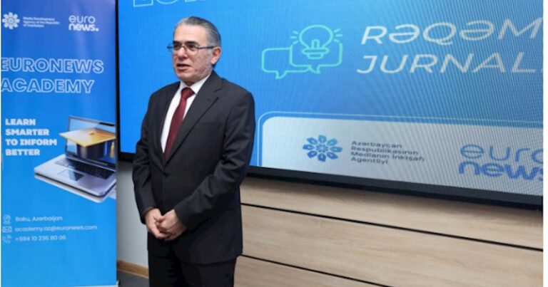 “Euronews Academy” layihəsi çərçivəsində “Rəqəmsal Jurnalistika” mövzusunda təlim proqramına başlanıb – FOTOLAR “Euronews Academy” layihəsi çərçivəsində “Rəqəmsal Jurnalistika” mövzusunda təlim proqramına başlanıb – FOTOLAR