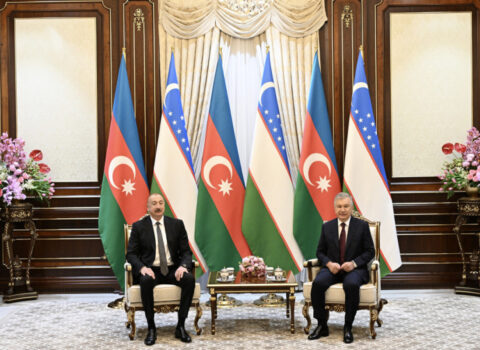 Daşkənddə Azərbaycan və Özbəkistan prezidentlərinin təkbətək görüşü olub
