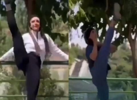 Tehranda idmançı qız hicabsız video çəkdirdiyi üçün həbs edildi